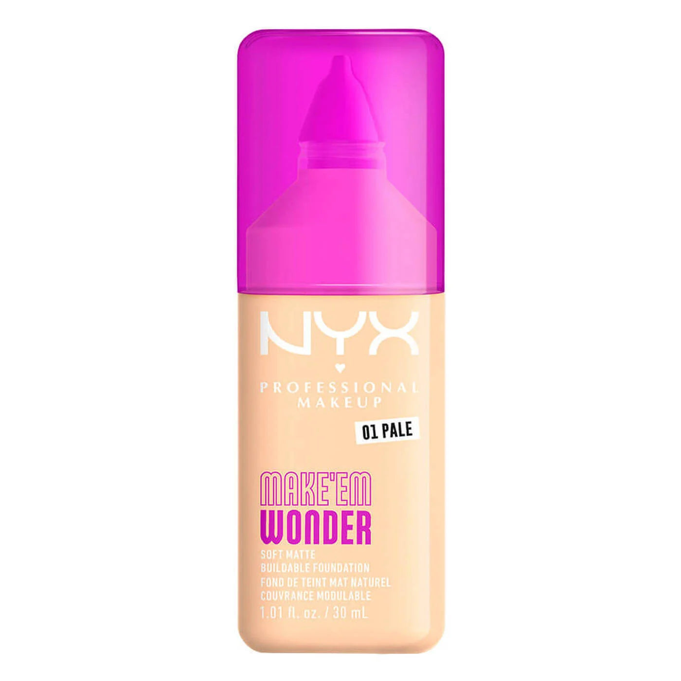 MAKE 'EM WONDER BASE DE MAQUILLAJE ACABADO MATE NATURAL