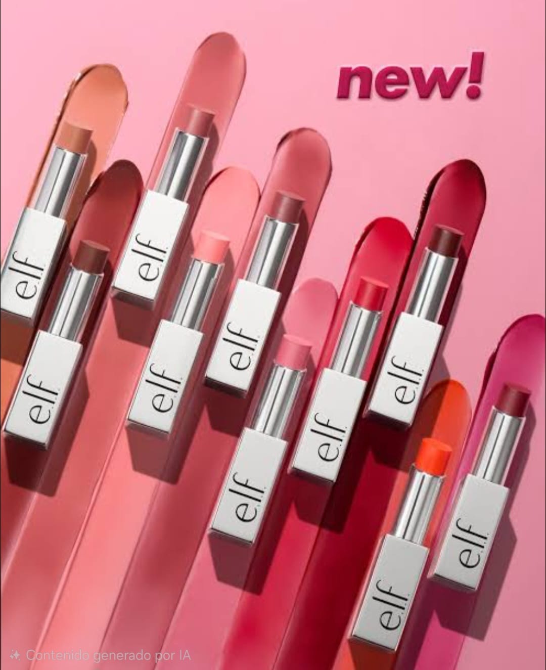 Set e.l.f. Glow Reviver Slipstick (Labial Hidratante con Brillo) - Kit de 5