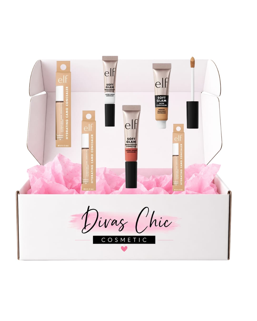 🎁 Kit e.l.f. Correctores – Cobertura e Iluminación - KIT 10 PZ