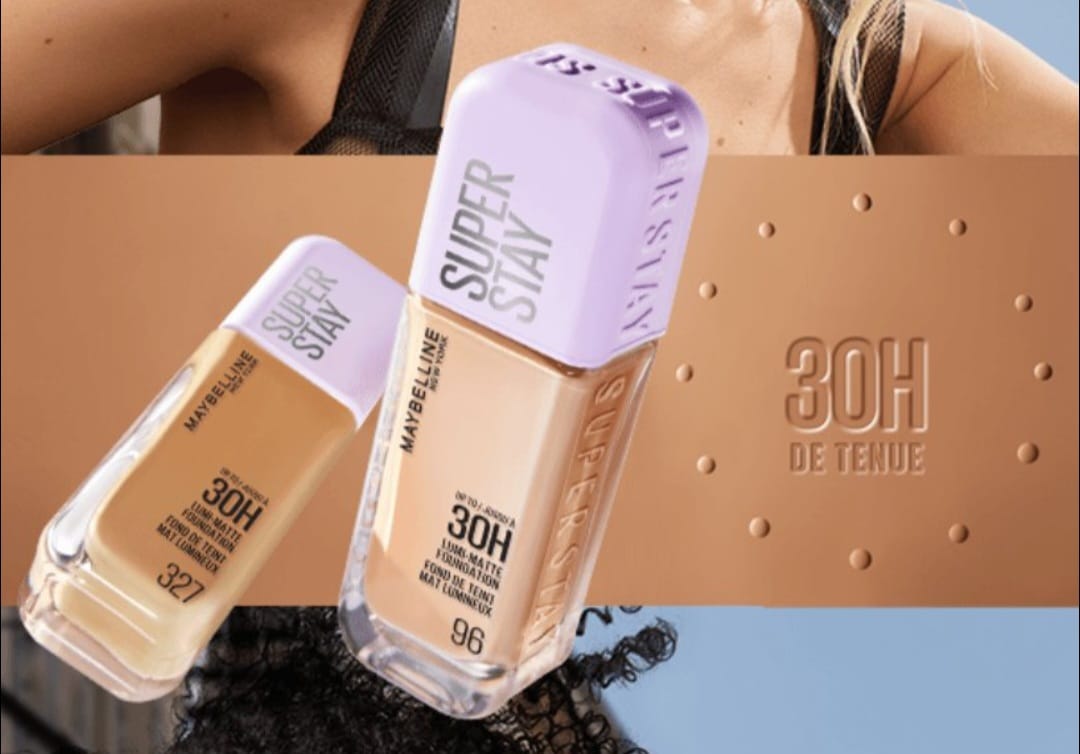 Base líquida Super Stay Lumi-Matte de Maybelline