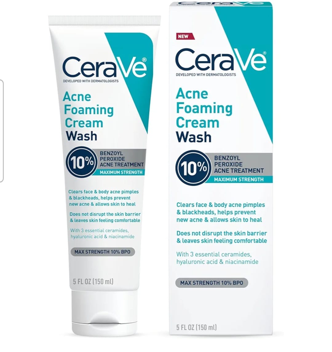 CeraVe Acne Foaming Cream Wash