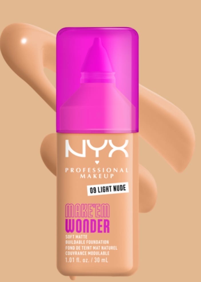 MAKE 'EM WONDER BASE DE MAQUILLAJE ACABADO MATE NATURAL
