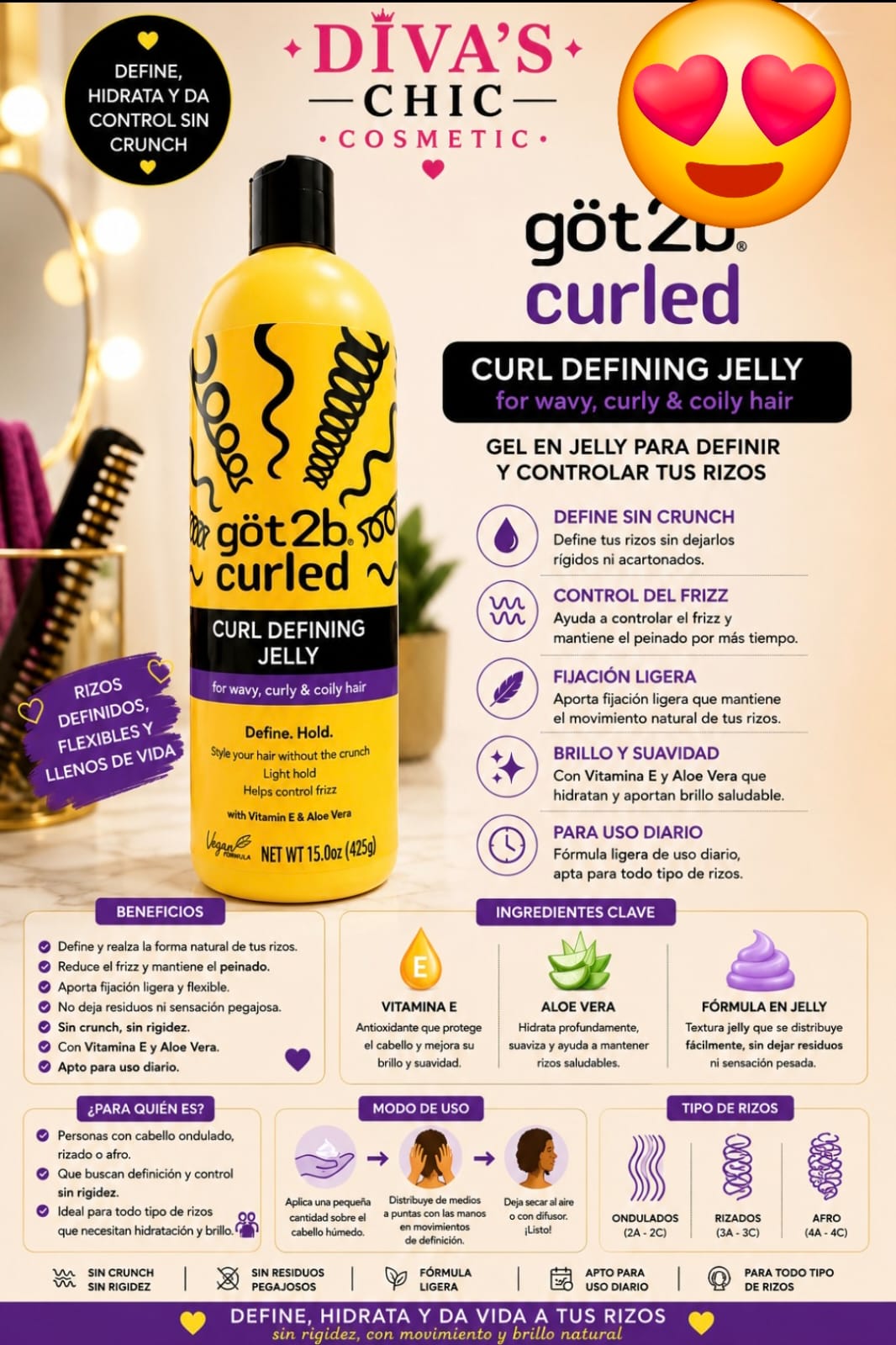 Got2b Curled Curl Defining Jelly! 💜✨