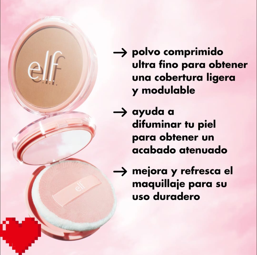 ILUMINADOR- Halo Glow Silky Powder Highlighter – e.l.f.