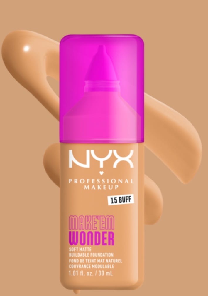 MAKE 'EM WONDER BASE DE MAQUILLAJE ACABADO MATE NATURAL
