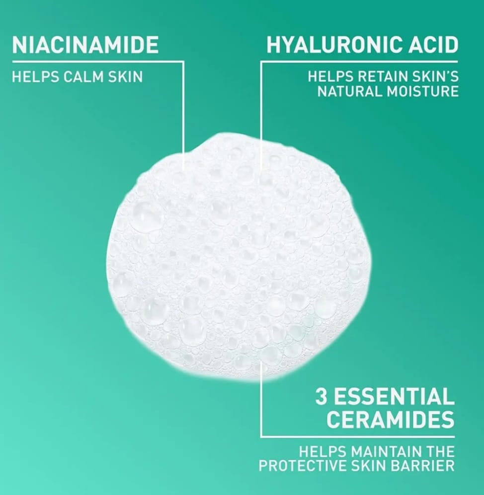 CeraVe Foaming Facial Cleanser 🧴✨- 473 ml