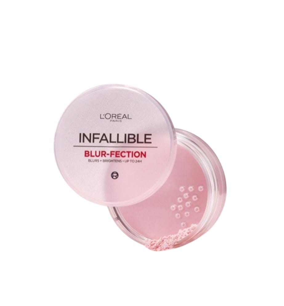 Polvo Suelto L’Oréal Infallible Blur-Fection – Efecto Filtro Rosa