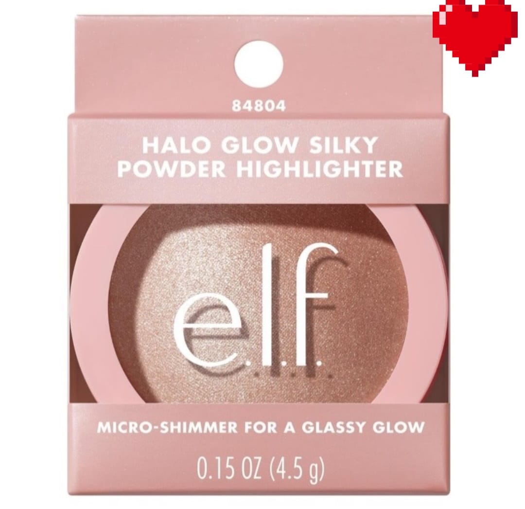 ILUMINADOR- Halo Glow Silky Powder Highlighter – e.l.f.