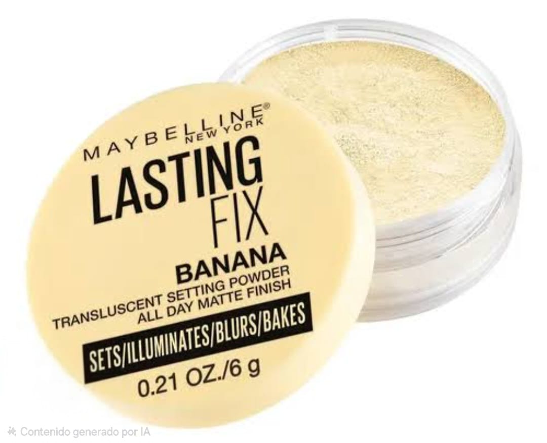 🍌💛✨ MAYBELLINE NEW YORK – LASTING FIX BANANA SETTING POWDER | 6 g ✨💛🍌